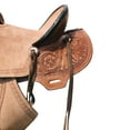 thumbnail image 4 of Resistance Genuine New Western Leather Youth Child Horse Pony Ranch Saddle Floral Tooled, 4 of 7
