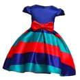 thumbnail image 1 of Vestido de niña Hugo Rojo Raya Boda 3-10 años, 1 of 10
