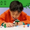 thumbnail image 4 of LEGO Minecraft Steve’s Taiga Adventure Building Toy for Boys & Girls - Video Game Playset & Toy Figures for Kids, Ages 6 + - W/2 Minifigures & 2 Pretend Play Animals - Gift Idea for Birthdays - 21583, 4 of 8