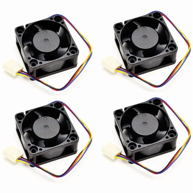 4X para Nano Ventilador de Refrigeración 5 V, 4 Una Prueba de Marcha Atrás, Ajuste de Velocidad PWM