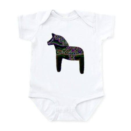 

CafePress - Swedish Dala Horse Infant Bodysuit - Baby Light Bodysuit Size Newborn - 24 Months