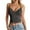 Grey, variant on Razzly Elegant Women's Lace Camisole V Neck Spaghetti Strap Knit Tank Top For Versatile Daily Wear(Pink,S)