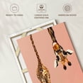 thumbnail image 6 of Elephant Stock Bathtub Animal Silly Giraffe Wall Art - Vertical Canvas Wall Art - Bathroom Wall Decor - Animal Canvas - Green And Beige Decor - 8" x 12", 6 of 8