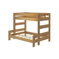 thumbnail image 3 of Max & Lily Bunk Bed Twin over Full Size, Modern Farmhouse Solid Wood Bunk Beds for Kids, 3 of 9