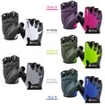 thumbnail image 2 of BOODUN Gants de Musculation Respirants en Silicone Demi-Doigt, Durables et Absorbant les Chocs, Bleu TG, Modèle 2181082, Idéal pour les Amateurs de Cyclisme et de Fitness, 2 of 6