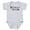 Heather Gray, variant on CafePress - Weldersgirl - Cute Infant Bodysuit Baby Romper - Size Newborn - 24 Months