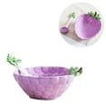 thumbnail image 1 of Cuenco de cerámica creativo en forma de fruta con cuchara, ensaladera de verduras, cuenco for postre, plato for servir, 1 of 5
