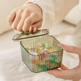 thumbnail image 7 of MERILER Clear Snack Display Tray with 4 Storage Boxes for Kitchen and Party Food Organization, 7 of 7