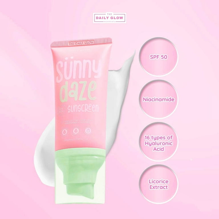 The Daily Glow Sunny Daze Sunscreen - 50g - Walmart.com The Daily Glow Sunny Daze Sunscreen - 50g - Walmart.com
