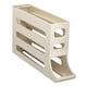 thumbnail image 3 of Porta huevos para refrigerador, 4 niveles, bandeja para huevos, gran capacidad, organizador, automático beige, 3 of 9