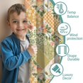 thumbnail image 3 of Blackout Kids Curtains,Pioneer Flower Floral Print Pattern Childrens Insulated Curtains Set Of 2,Bedroom Essentials,Toddler Room Decor 42"x54", 3 of 5