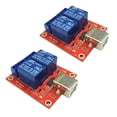 thumbnail image 1 of 2x Módulo Usb Control de Computadoras Usb 5 V 2 kinds of way Accesorio de Equipamiento Industrial kusrkot Módulo de relé USB, 1 of 8
