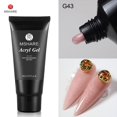 thumbnail image 1 of MSHARE Poly Nail Gel acrílico 60ml 60g constructor UV Led Acrylgel extensiones de uñas acrílico rosa blanco transparente Gel cubierta acrílica, 1 of 5