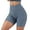 Blue, variant on Hienoo Women's Biker Shorts Breathable Workout Fitness Gym Shorts with Pockets, Sizes S-XL