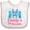 White and Pink, variant on Inktastic Princess (Daddy's) Girls Baby Bib