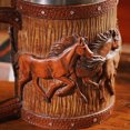 thumbnail image 2 of Taza Vikinga Medieval Taza de cerveza con diseño de caballo, jarra de cerveza decorativa, mitología nórdica, decoración gótica poética, 2 of 7
