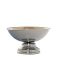 thumbnail image 4 of BalsaCircle 12" Silver Compote Bowl Centerpiece Pedestal Table Vase Wedding Party Decorations Table, 4 of 8