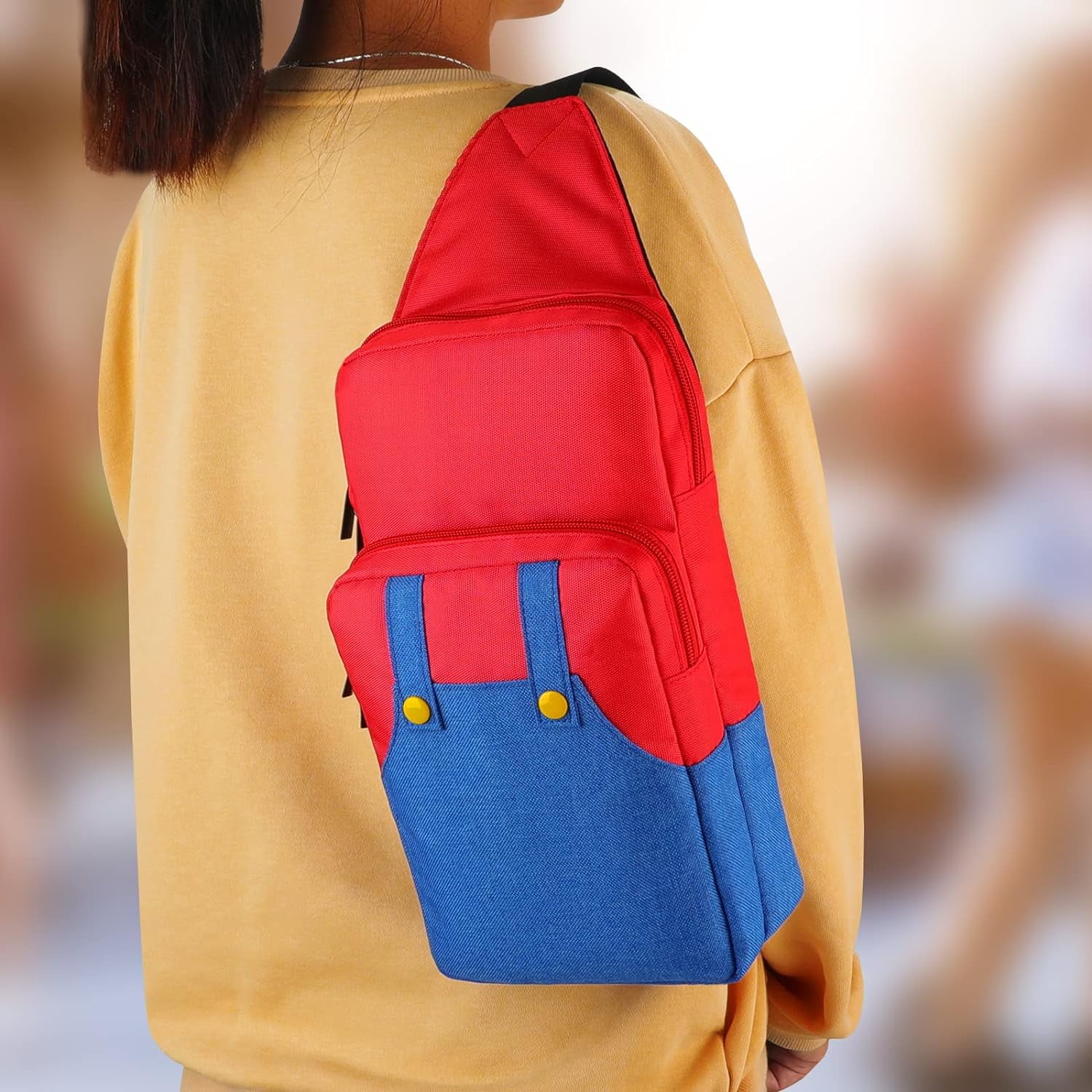 Super Mario Nintendo Switch OLED Crossbody Shoulder Console