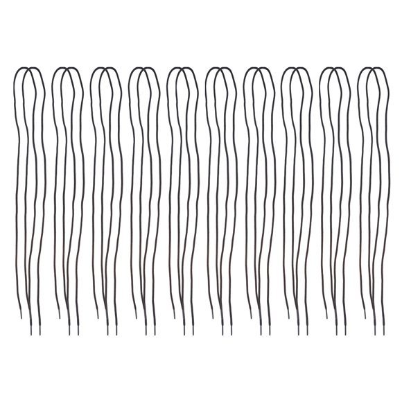 10 Pairs of Boots Shoelaces Pure Color Casual Sport Shoes Shoelaces Simple Shoelaces