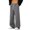 Gray, variant on Corduroy Baggy Jogging Pants for Men Wide Leg Drawstring Elastic High Waist Bottoms Relaxed Fit Streetwear Casual Trousers