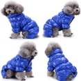 thumbnail image 5 of Yirtree Winter Puppy Dog Coat Waterproof Pet Clothes Windproof Dog Snowsuit Warm Fleece Padded Winter Pet Clothes for Small Dogs, 5 of 6