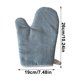thumbnail image 3 of Manoplas de Cocina Resistentes Al Calor y Antiescaldaduras | Guantes Aislantes a Rayas para Hornear, Cocinar y Usar En Microondas | Juego de 1 Pieza En Verde, Azul o Marrón, 3 of 6