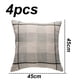 thumbnail image 2 of 4 Uds. Funda de almohada para sala de estar, sofá, almohada geométrica, cojín a cuadros, 2 of 5