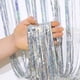 thumbnail image 4 of 1*2 M cortina de seda de lluvia láser guirnalda de cortina de puerta accesorios de boda fiesta de cumpleaños de Navidad fondo decorativo de pared, 4 of 6