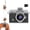 Black, variant on Mini Flip Screen Retro Camera,1080P HD Retro Digital Camera, 1.47" IPS Flip Screen, Portable Pocket Camera, 6 Retro Filters,64GB TF Card, for Travel Vlog Party