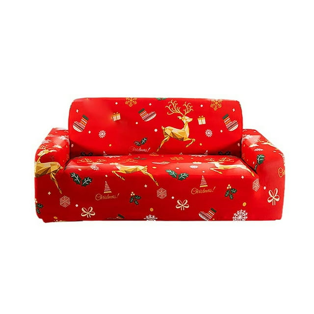 asddcavvf Stretch Full Cover Milk Silk Printed Sofa Cover Armrest Sofa Cover Universal Cover Home Sofa Cover Universal Sofa Cover Multiple Sizes Sofa Cover