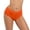Orange, variant on Women's High Waist Layer Leak Proof Pants for Menstrual Breathable and Absorbent for Everyday Use under Wear XS