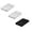 A 2PCS & B 1PCS, variant on CY5O5ee Small Cutlery Tray Kitchen Spoon forks Cutlery Separation Finishing Rack 4 Compartments Utensil Storage Box Drawer Organizer 6.9*10.6inch