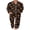 Christmas 01, variant on Aideaone 2 Piece Men's Pajamas Set Button Down Sleepwear Long Sleeve Pjs Set Soft Loungewear with Pockets Size M-XXL