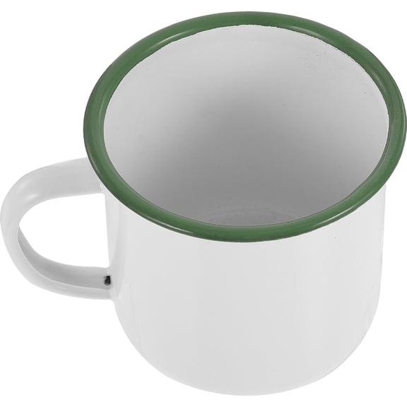 Trendy Enamel Coffee Mug for Hot Drinks, Water Cup for Office and Home Use, Practical and Stylish Coffee Cups