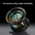 thumbnail image 4 of Yoyo Mágico Profesional de Metal YoYo con 10 Bolas de Rodamiento YoYo No Responde para Niños Adultos y Principiantes B, 4 of 8