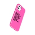 thumbnail image 2 of Neon Pink Slogan Graphic Phone Case Compatible With iPhone15/15Plus/15Pro/15Promax, 2 of 5