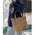 thumbnail image 5 of Kukuzhu Canvas Tote Bag Women Large Chic Elegant Casual Shoulder Bag Handbag, 5 of 7