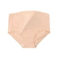 thumbnail image 2 of Swuxness Maternity Plus Size Support Panties, Panties for Women, Women's Solid Color Plus Size High Waisted Maternity Supportive Underwear Beige, L, 2 of 4