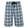 thumbnail image 2 of Hanes Men's and Big Men's Woven Stretch Sleep Jam Shorts, 2-Pack, 2 of 2