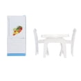 thumbnail image 4 of Doll Frige Chair Accessories, Miniature Doll Fridge Chair Set Ornament Pretend Play Game  For Kids For Kitchen, 4 of 8