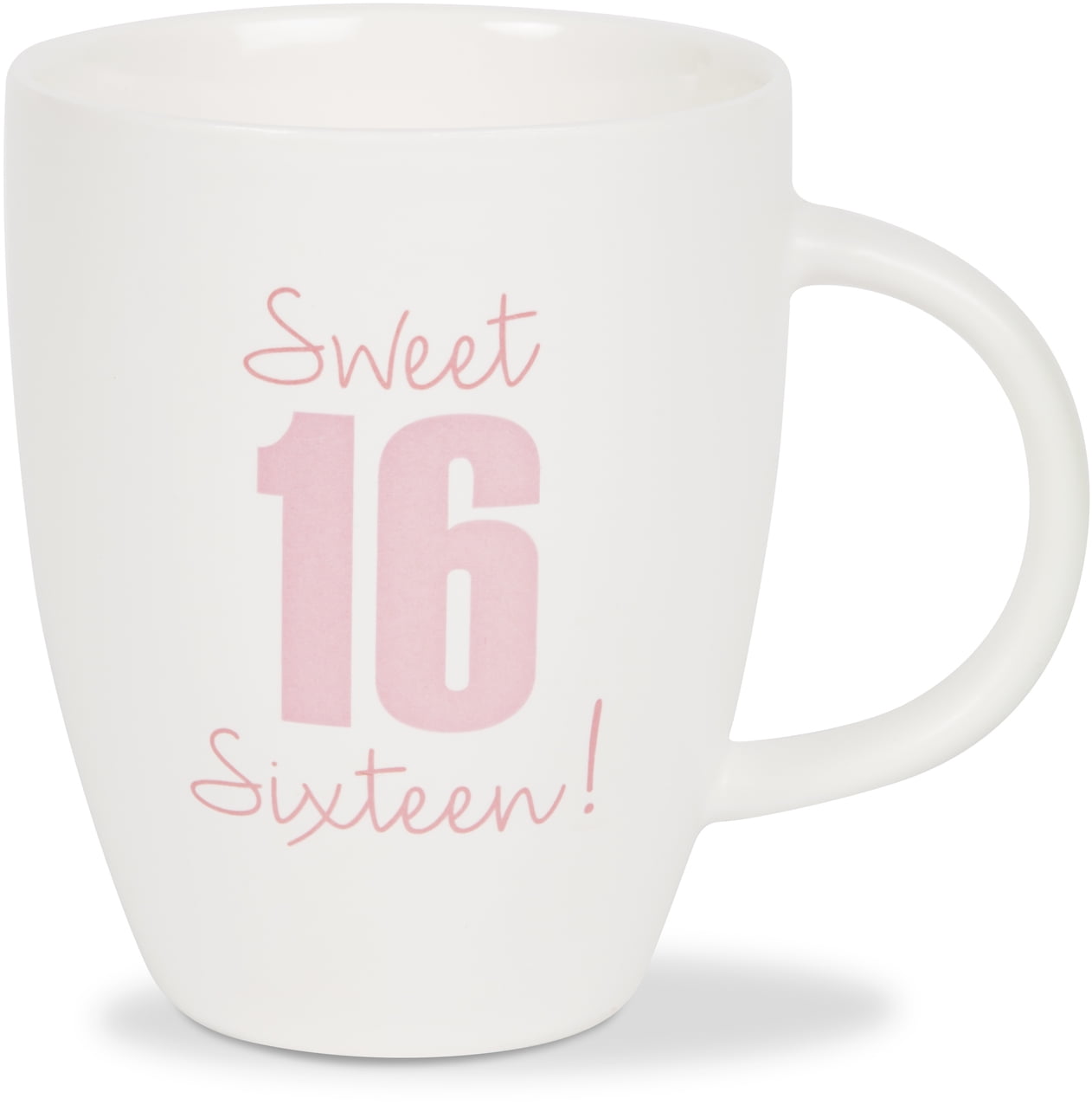 Pavilion - Sweet 16! Matte White Birthday Large 20 oz Coffee Cup ...