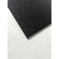 thumbnail image 1 of ABS Black Plastic Sheet 1/4" x 12" x 12” Textured 1 Side Vacuum Forming, 1 of 4