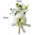 thumbnail image 5 of GROFRY Decorative Decorative Corsage Elegant Lightweight Add Romantic Ambience Artificial Flower Wedding Supplies, 5 of 8