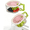 Green & Pink, variant on Casa Vibe 2-Pack Fruit and Vegetable Storage Container for Refrigerator, 3-in-1 Veggie Wash Bowl with Filter Lid, Stackable Clear Berry Basket for Picnic & Party, Green & Pink