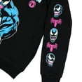thumbnail image 4 of Marvel Venom Hoodie Boys' Sinister Smile Action Scene Pullover Sweatshirt, 4 of 5