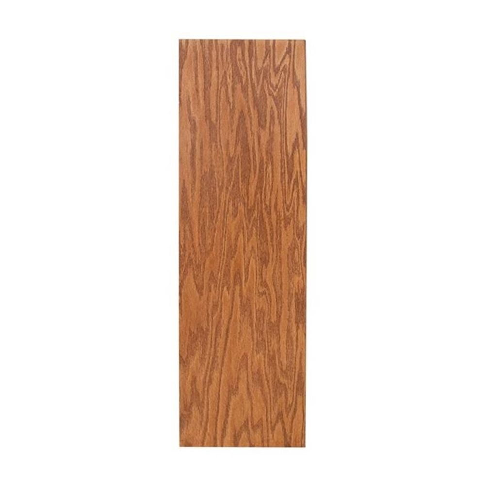 Maklaine Book Shelf - Wood Bookcase Furniture 48 x 36" - Oak