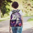 thumbnail image 6 of Lightweight Backpack Unicorn School Bag Travel Laptop Daypack for Men Women Casual Rucksack, 6 of 6