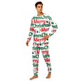 thumbnail image 3 of Lvotionpl 2026 Family Christmas Pajamas Matching Sets, Match Family Christmas Pjs Long Sleeve Top & Pants Set Matching Holiday Family Pajama Xmas Sets, 3 of 5