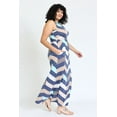thumbnail image 2 of Chevron Halter Neck Maxi Dress | 2 Colors | S-3X, 2 of 13