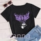 thumbnail image 2 of Camiseta gótica Kuromi con estampado de My Melody, camisetas gráficas Punk de manga corta para mujer, camiseta informal holgada de dibujos animados, camiseta para mujer y Chica, 2 of 4